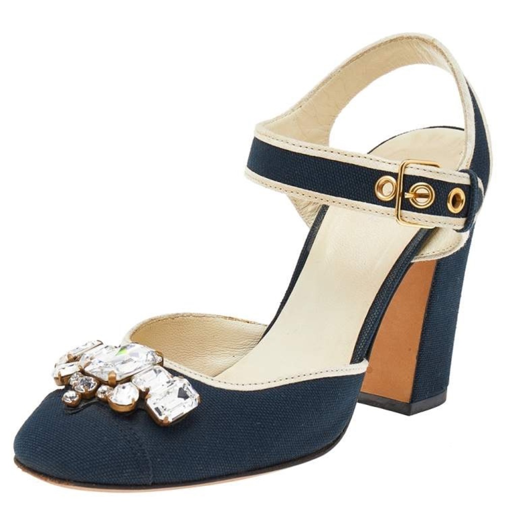 Miu Miu Embellished Heels